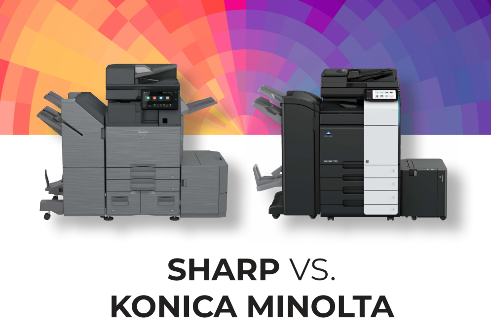 Sharp vs Konica Minolta Copiers: A Detailed BP Series Comparison