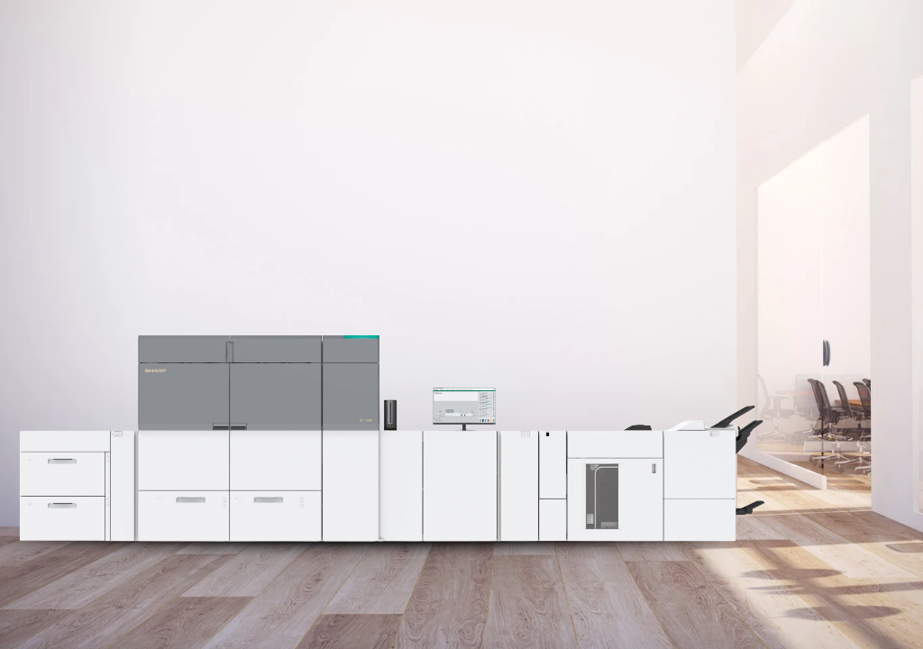 Sharp BP-1200S: What Can a 6-Color Digital Press Do?